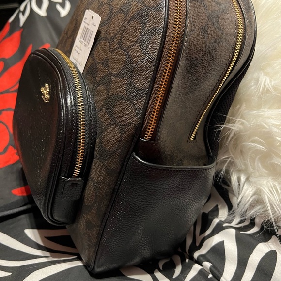 Coach backpack , carried a few times . No marks , tears or scuffs. - Picture 7 of 10